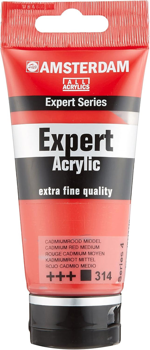 Tarrence T1911-314-0 Amsterdam Acrylic Color Expert Cadmium Red Medium Acrylic Paint, 2.5 fl oz (75 ml)...