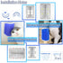 Cat Self Groomer with Catnip, Cat Self Grooming Wall Brush Cat Corner Scratcher Face Massage Comb (Upgrade 2 Pack)...