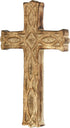 Hosley Wooden Cross 8 Inches Long Hand Carved Ideal Gift or Decoration for Home, Weddings Party Spa Meditation Home Office Spa Dorm O4...