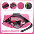 MAICHENG Storage Bag with Combination Lock Large Storage Container Travel Medicine Lock Bag Water Resistant Money Organizer Pouch Great Christmas ...
