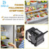 DRELD WR07X10097 Relay and Overload, Replacement for GE, Whirlpool, KitchenAid, Maytag Refrigerators, Replaces 1265640 AP4300623 2319794 61006022