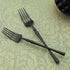 Gugrida Unique & Beautiful Flatware Set - 5 Piece Iridescent Silverware Sets | 18/10 Stainless Steel Reusable Cutlery Set | Black Utensils Service...