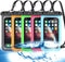 5 Pack Universal Waterproof Phone Pouch, Large Phone Dry Bag Waterproof Case for Apple iPhone 16 15 14 13 12 11 Pro Max XS Max XR X 8 7 6 Plus SE,...