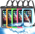 5 Pack Universal Waterproof Phone Pouch, Large Phone Dry Bag Waterproof Case for Apple iPhone 16 15 14 13 12 11 Pro Max XS Max XR X 8 7 6 Plus SE,...