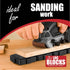 Loc Block • Work Gripping Block 4 Pack for Keeping Workpiece in Place. Great for Free Hand Routing • Sanding • Painting • Staining and General Fin...