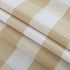 Buffalo Check Curtains 54 inches Long Basement Beige and White Gingham Plaid Kitchen Window Curtain Panels Living Room Checker Drapes Bedroom Grom...