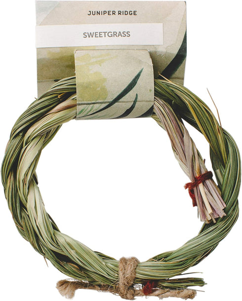 Juniper Ridge Sweetgrass Braid | Aromatherapy | Natural Incense | No Synthetic Fragrance | 6 Inch Braid | Single Count...
