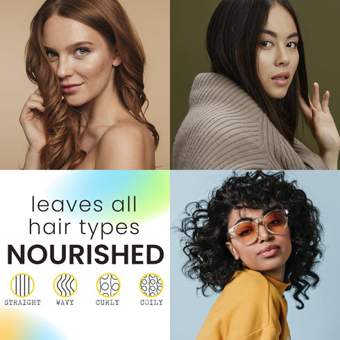 Weightless Ghost Hair Oil, Oil for Damaged Hair, Ghost Hair Oil for Curly Hair, Weightless Smoothing Oil, Protects from UV/Heat Damage and Frizz, ...