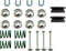 Dorman HW24032 Rear Drum Brake Shoe Hold Down Kit Compatible with Select Toyota Models...