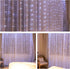 Upgrade 300LED White Curtain Light with Untangled Wires, 9.8ft x 9.8ft Copper Wire String Lights, USB Plug Hanging Window Fairy Lights, 8 Modes & ...