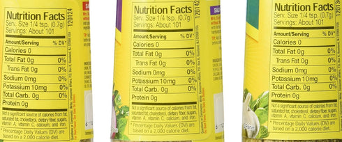 Mrs. Dash Combo All Natural Seasoning Blends 2.5 oz; Original,Onion&Herb,Garlic&Herb by Mrs. Dash...