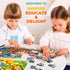 QUOKKA Wooden Africa Puzzles for Kids Ages 3-5 – 28 Pieces Toddlers Kids Puzzles Ages 4-8 Year Olds – Wood Africa Toys for Children 6-8 yo...