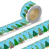 Winter Bulletin Board Decoration Holiday Christmas Tree Trim Border 36 ft Pine Trees Woodland Bulletin Board Borders - Xmas Cutouts Bulletin Board...