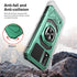 for Nokia C210 Case with Tempered Glass Screen Protector,Military Grade Heavy Duty Shockproof Protective Cover,with Ring Kickstand Full-Body Prote...