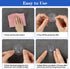 Qianyu 30 Pcs Adhesive Wall Hooks Heavy Duty Clear Sticky Hangers Waterproof Seamless Transparent Acrylic Utility Hook Without Nails for Hanging T...