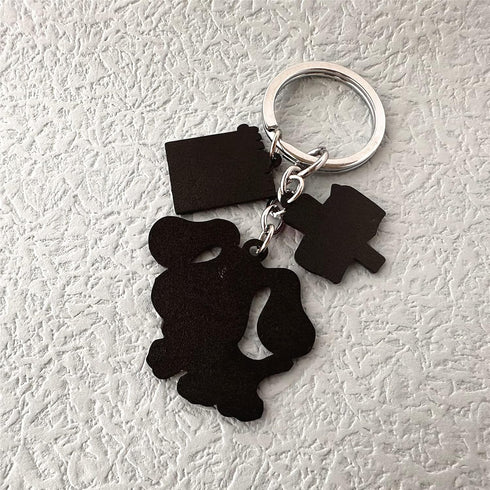 Keychain Classic Anime Keychain Women and Men...