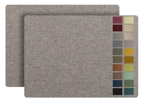 ILOFRI Linen Fabric Patches Self Adhesive 8x11 inch 2pcs, Fabric Couch Repair Tape Kits for Upholstery, Furniture, Car Seats, Office Chair, Sofa, ...