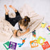 12 Pcs Stencils for Kids, 8 Inch Large Drawing Stencils Sidewalk Chalk Stencils Washable Reusable Garden Themed Shape Template Stencils for Crafts...