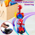 Musical Dancing Robot Toys for Kids 3-5 Years Old, Spiderman Toys for Boys 4-6 Years Old, Car Toys with Flashing Light and Music, Kids Toys for Ag...