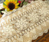 Laivigo Handmade Crochet Lace Table Cloth Doilies Doily,Rectangle,16 x 35 Inch,Beige...