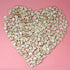 Lystaii 400pcs Rustic Wooden Love Heart Wedding Table Scatter Decoration Engraved Natural Wood Heart Table Confetti DIY Manual Patch for Crafts We...
