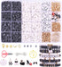 Wuollgess 3500 PCS Black White Clay Beads Kit for Bracelets Making, Polymer Heishi Beads for Jewelry Making, Friendship Bracelet Kit for Adults, L...