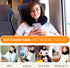 Aeris Memory Foam Travel Pillow for Airplanes - Best Airplane Neck Pillow for Long Flights - Plane Accessories Carry Bag to Save Space, Ear Plugs ...
