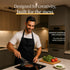 Will Well Chef Apron for Men and Women - 33" x 27" Large with 38" Waist Ties for a Comfy and Snug Fit, Durable and Lightweight, with 2 Spacious Po...