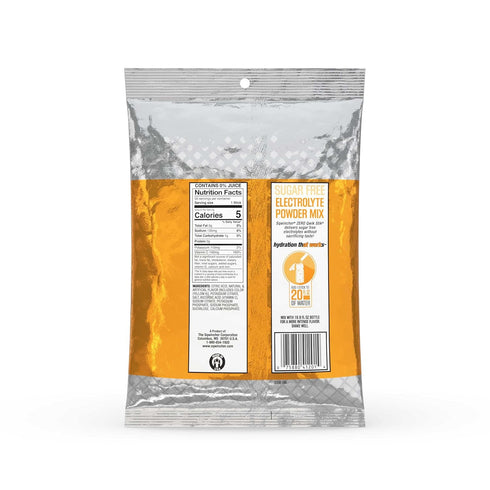 Sqwincher Zero Qwik Stik, Orange, Sugar Free, Low Calorie, Low Sodium Electrolyte Powder Hydration Drink Mix, .11 0z Packet (Pack of 50)...