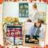 20pcs Fall Magnetic Decorations, Owls Pumpkin Fridge Magnets Autumn Theme Refrigerator Decals Happy Fall Magnets Fridge Decorations for Thanksgivi...