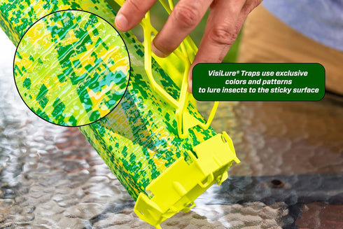 RESCUE! VisiLure® TrapStik for Wasps, Mud Daubers, Carpenter Bees – 2 Pack...