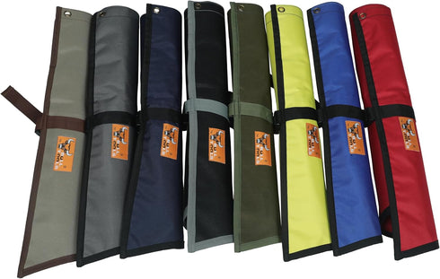 Wrench Roll Bag Organizer Tool Pouch Tools Bag Metric & SAE Hand Crafted, Heavy Weight, Water Proof Ballistic Polyester Oxford Canvas 14 Pocket - ...