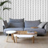 LXCREAT Removable Wallpaper Forgiving Black/White Stripes Peel and Stick Wallpaper 17.71 in X 196 in Modern Self Adhesive Vinyl for Home Renovatio...
