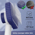 2.0 Dog Brush, Cat Brush, Dog Brush for Shedding, Dog Cat Long Short Haired Dog Cats, for Dog Cat Rabbit Remove Loose Fur and Undercoat, Dark Blue...