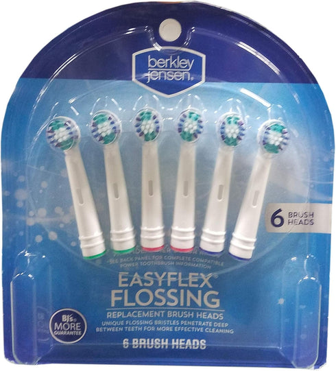 Berkley Jensen 31664 Easy Flex Flossing Replacement Brush Head...