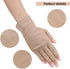 Yolev 2 Pairs Women's Sunblock Fingerless Gloves Summer Sunscreen Gloves UV Protection Half Finger Gloves Outdoor Gloves for Driving Riding Fishin...