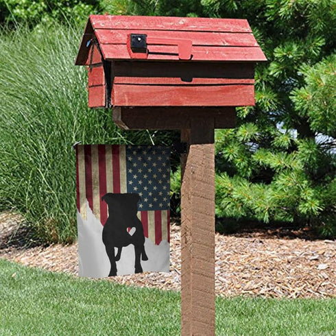 Pitbull Heart Garden Flag Double Sided Flags Banner For Outdoor House Decoration Patio Lawn Home Signs Flag 12x18 Inch...
