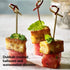 JapanBargain 1596 Fruit Appetizer Kabob BBQ Twisted End Knotted Bamboo Skewers, 50pcs, Natural...