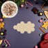 200PC 10MM Beech Wooden Hexagonal Pieces Ornaments Wooden Shapes Ornaments Embellishment DIY Crafts Decorations for Wedding Birthday Christmas...