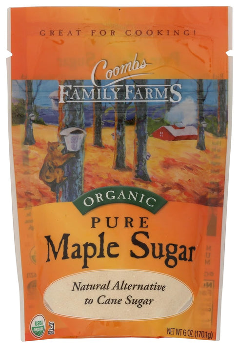 Coombs Family Farms Organic Pure Maple Sugar, Original, 6 oz...