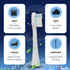 Flossing Electric Toothbrush Head for Waterpik Sonic Fusion 2.0 Replacement Heads SF-03 SF-04, Compatible with Waterpik Toothbrush & Water Flosser...