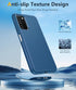 BNIUT for Samsung Galaxy A03s Case: Dual Layer Shockproof Protective Heavy Duty Cell Phone Cover Rugged with Non Slip Textured Back - Military Pro...