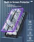 FNTCASE for Google Pixel 7a Case: Dual Layer Protective Rugged Shockproof Phone Cover with Built-in Screen Protector & Kickstand | Military Grade ...