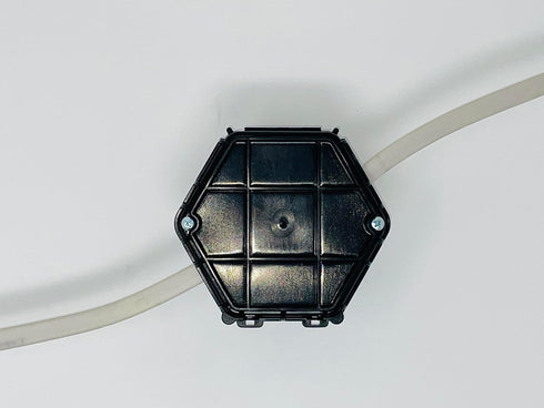 Rack-A-Tiers Open Splice Junction Box (Single), One-Piece Junction Box Splice Box. Repair Open Splices, 5 Second Installation Splice Box, Electric...
