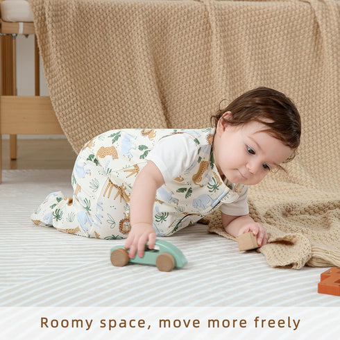 DaysU Baby Sleep Sack 18-24 Months Stretchy, Baby Unisex Wearable Blanket 2-Way Zipper TOG 0.5, Breathable Lightweight Baby Sleeping Bag 1 Pack, T...