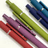 sencoo 5 pack Blue Gel Pens Quick Dry Ink Pens Fine Point Retractable Roller Ball Pens 0.5 mm Smooth Writing Pens Cute Pens Aesthetic pens for Sch...