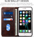SINIANL iPhone XR Case, Leather Wallet Folio Case Book Design Flip Cover with Stand and ID Credit Card Slot Magnetic Closure for iPhone XR 6.1 inc...