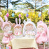 Gloveleya Baby Girl Gift Plush Bunny Dolls First Baby Doll Toddlers Rabbit Toy Bunny Gifts for Girl White 12 Inches...