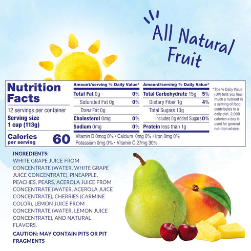 Dole Fruit Bowls Snacks Cherry Mixed Fruit in 100% Juice Snacks, 4oz 12 Total Cups, Gluten & Dairy Free, Bulk Lunch Snacks for Kids & Adults...