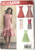Simplicity New Look U06094A Misses Dresses Sewing Pattern, Red, A (8-10-12-14-16-18)...